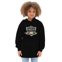 Kids fleece hoodie - Fight ON! Mentality Logo